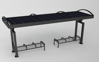 Perris solar bus stops