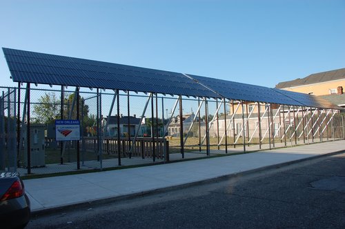Courtesy NREL: Solar installation in New Orleans, La.