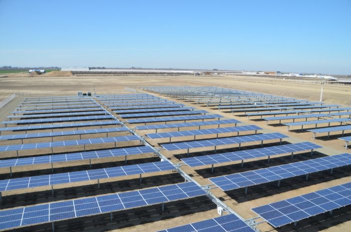 Curtimade's solar array in CA