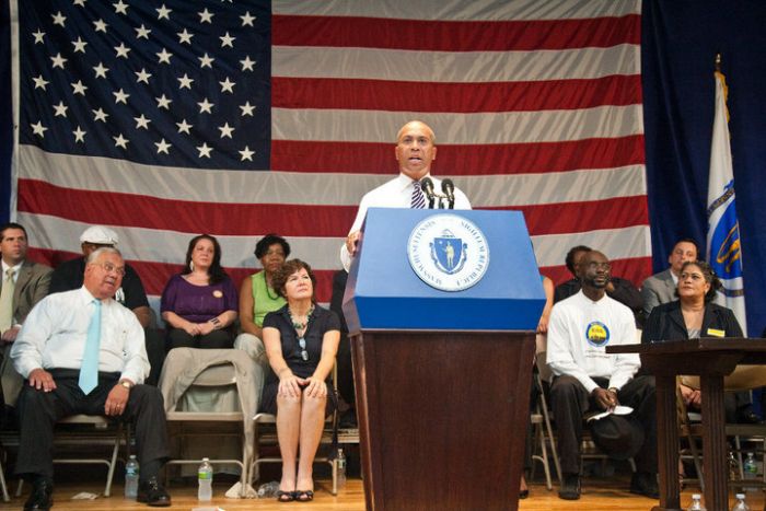 Gov. Patrick addresses Mass. residents