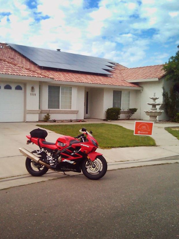 A Sungevity installation