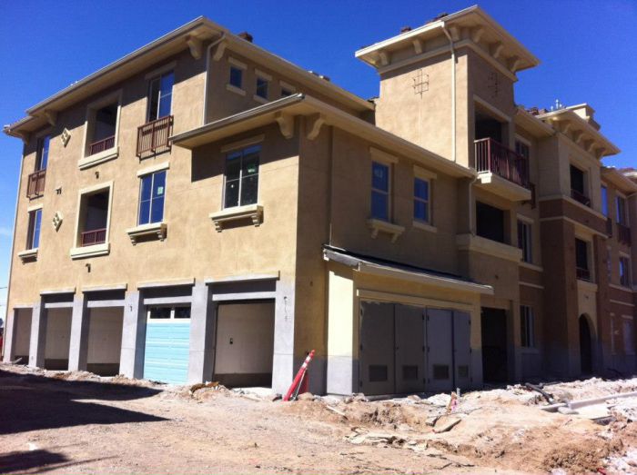 Solterra Ecoluxury Apartments being built