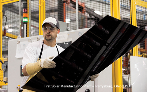 First manufacturing plant