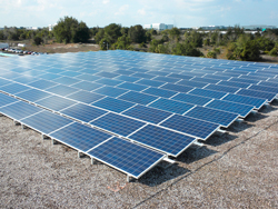 An APS commercial roof system