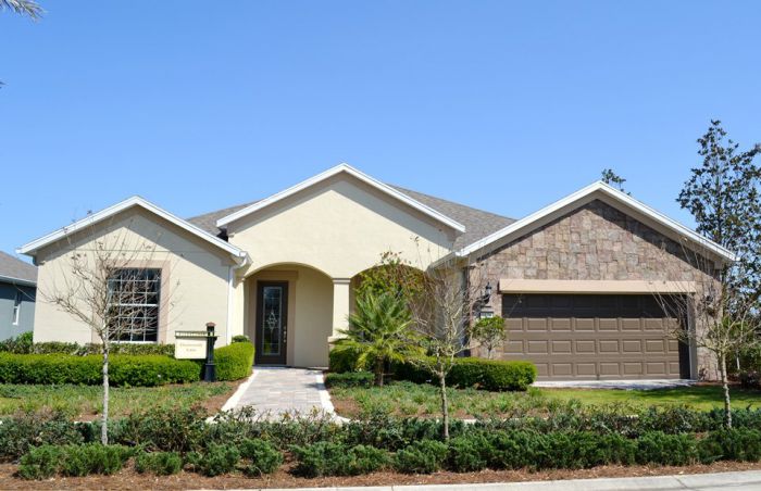 One of Del Webb's home designs in Florida. Courtesy Del Webb. 