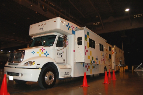 NRG's new Power2Serve mobile disaster recovery unit. Courtesy NRG.