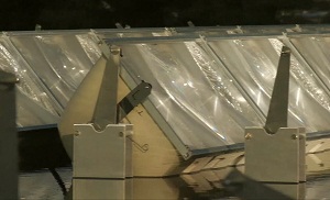 Pyron Solar using water to cool and increase power of CPV arrays