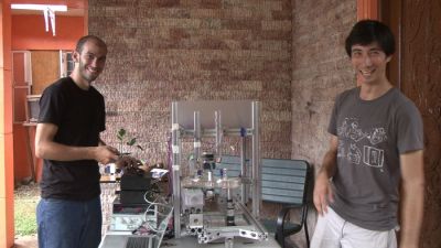 Solar Pocket Factory with Inventers  Shawn Frayne and Alex Hornstein