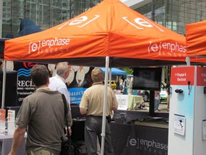 enphase roadshow tent