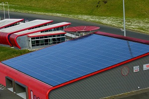 Infineon Raceway getting 41 percent of power from solar panels