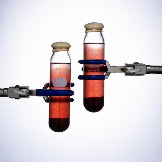 centrifuged cadmium telluride nanocrystals