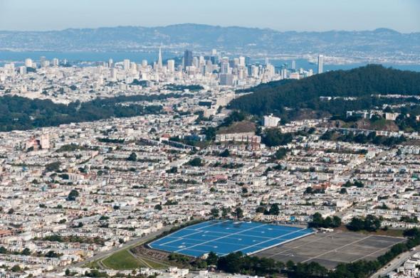Sunset Reservoir, Courtesy San Francisco. 