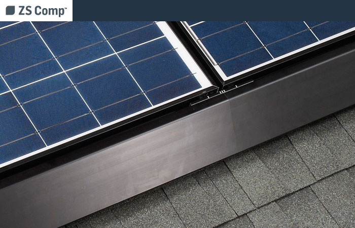 Zep's ZS Comp mounting product. Courtesy Zep Solar