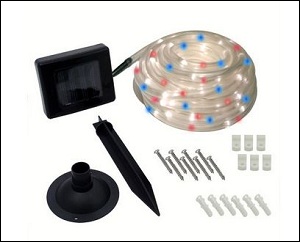 Solar lighting up the holidays