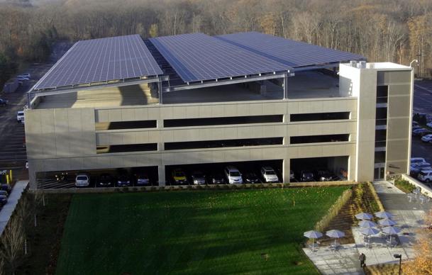 Solar installation at Staples' HQ, Courtesy of Staples