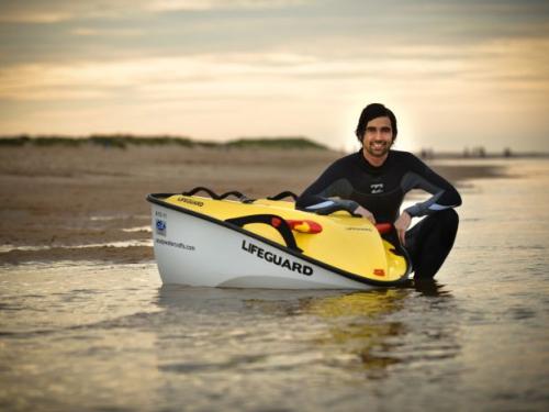 Rescue water craft to be powered by solar energy