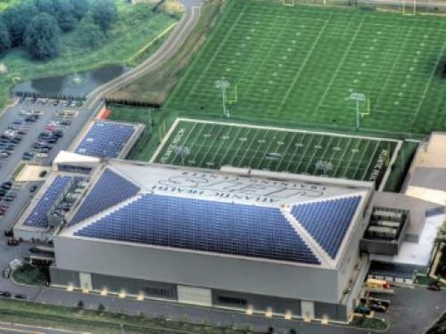 commercial solar installation