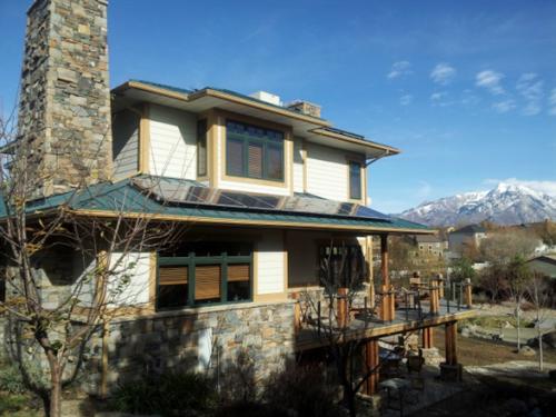 Intermountain Wind and Solar residential PV array