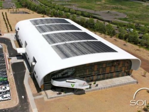 A Solis Partners installation. Courtesy Solis Partners' Facebook page.