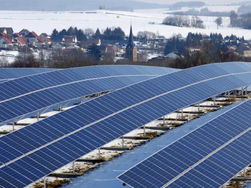 Germany’s record solar output