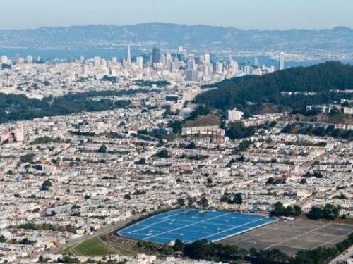 the Sunset Reservoir Solar Power Project