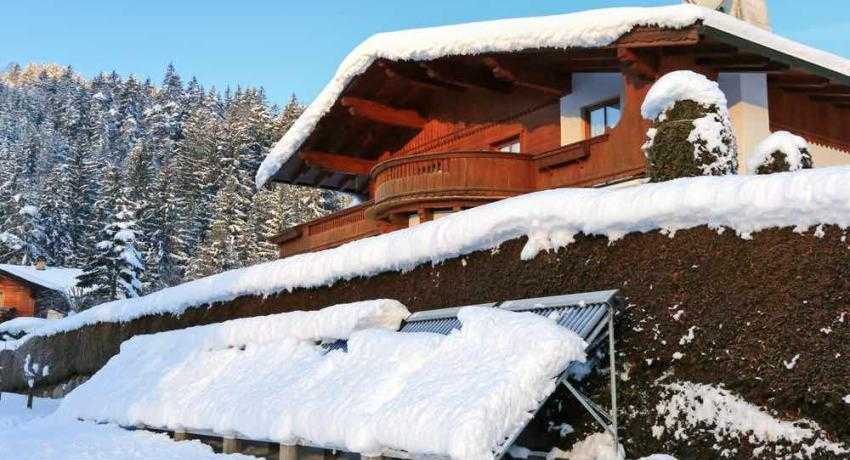 Snow On Solar Panels