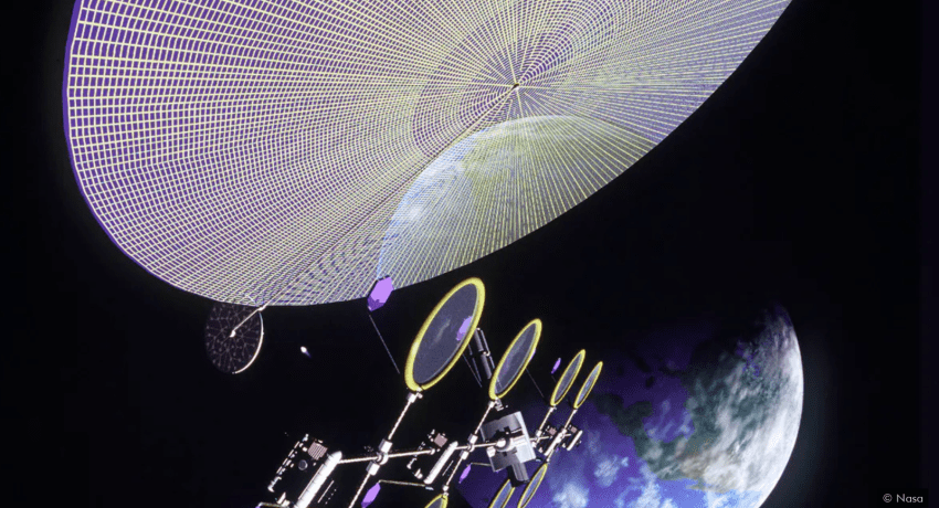 Solar Discs in Space