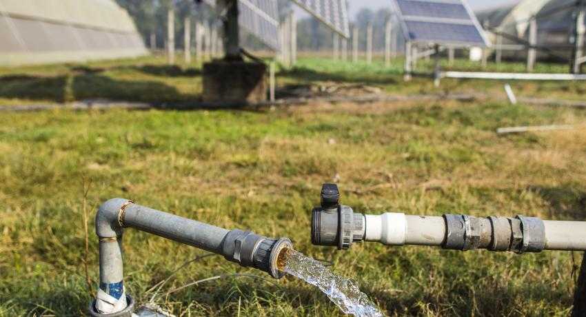 Solar Pump On Farm