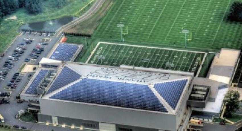 commercial solar installation