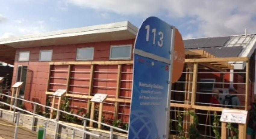 Solar Decathlon home designed for disaster victims