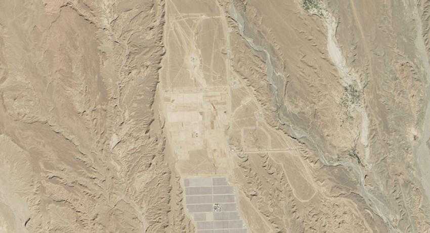 NASA image of Noor I in Morocco