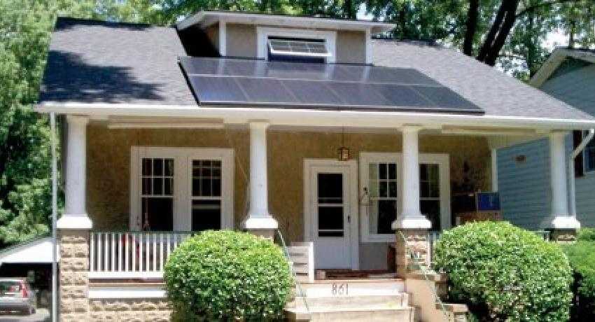 A SunPower residential installation. Courtesy SunPower's Facebook page.