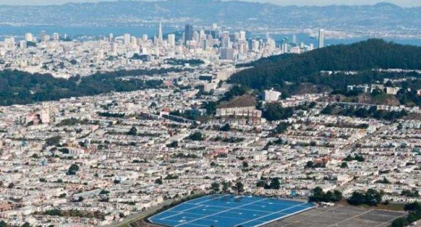 the Sunset Reservoir Solar Power Project