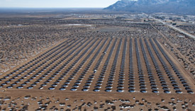 The low-concentration array at White Sands